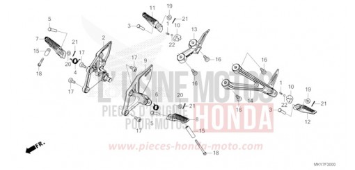 MARCHE CBR650RACT de 2026